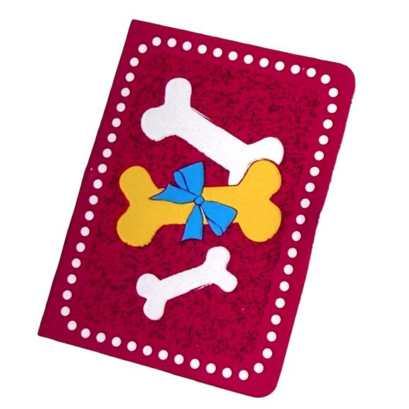 American Girl HAPPY BIRTHDAY CARD Doll Pet Celebration Set Accessory Bone Design - Picture 1 of 4